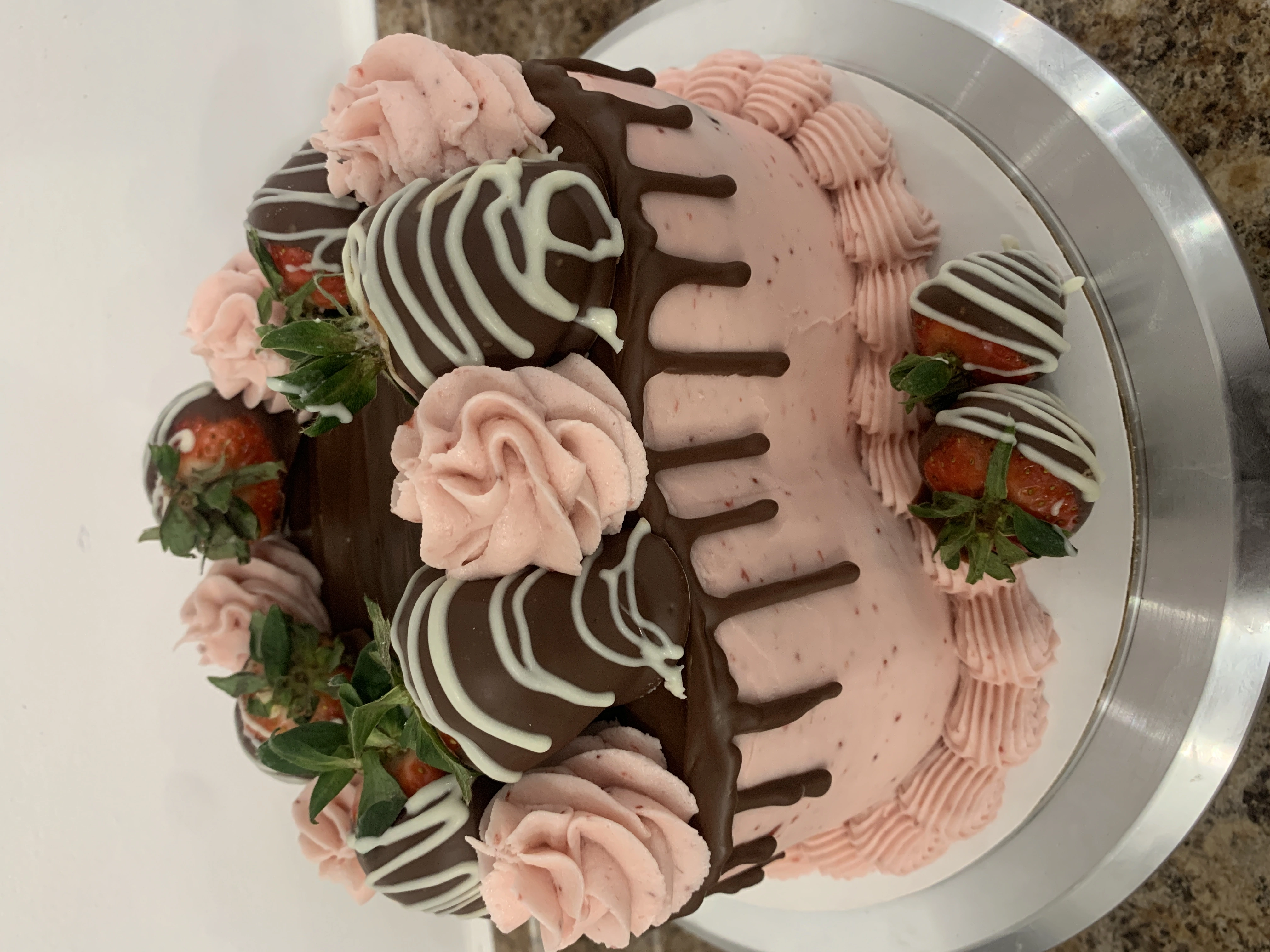 Custom cake by Jo's Baked Goods in Lynchburg, VA